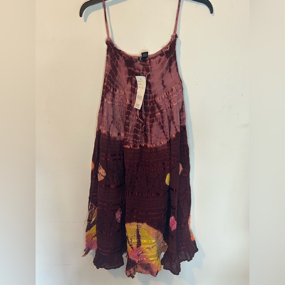 Brand new Jackpot Bohemian Tie-Dye Dress size L